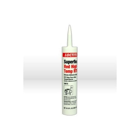 Loctite SuperflexR Red High Temp RTV, Silicone Adhesive Sealant 300 ml Cartridge LOC59675